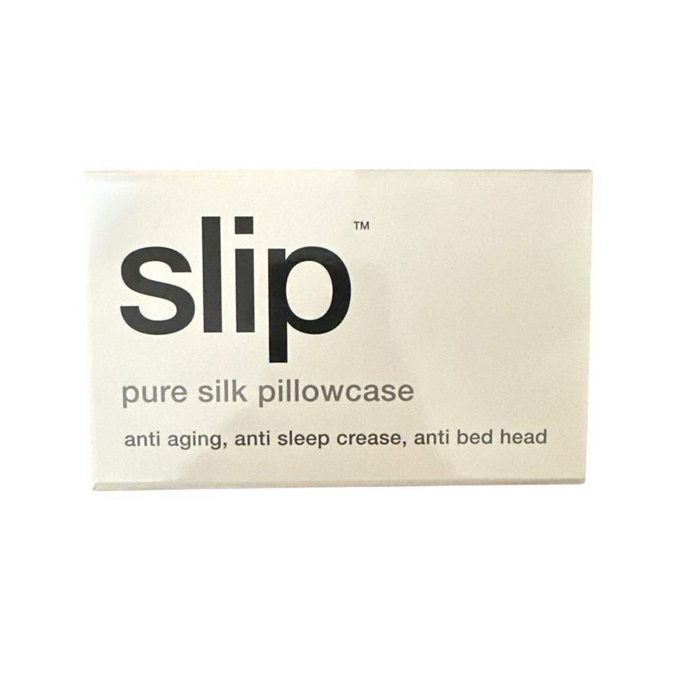 Slip Silk Pillowcase in Classic White